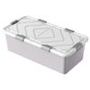 Caja de Almacenamiento Debajo de la Cama para Uso Doméstico, Organizador de Colchas, Caja Debajo de la Cama con Ruedas y Tapa, Caja de Almacenamiento de Ropa Extra Grande