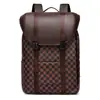 Mochila de Gran Capacidad a Cuadros para Hombre para Viajes de Negocios Bolsa para Portátil de 15.6 pulgadas para Estudiantes Universitarios Bolsa de Viaje Bolsa para Hombre