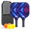 Bolsa de hombro con cremallera exterior de fibra de vidrio para raqueta de pico, tablero de plumas, juego de Pickleball de fábrica de Yiwu