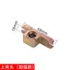 Accesorios de garras para puerta de vidrio de resorte de suelo al por mayor Eje central de garras superior e inferior para doblar resorte de suelo Decoración de suelo Accesorios para puertas
