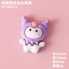 Desenho Animado Brilhante Kuku Letra Resina Ornamentos DIY Materiais Artesanais Capa de Celular Adesivos para Copo de Água Geladeira Acessórios para Prendedor de Cabelo