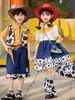 Disfraces de Actuación para Niños y Niñas, Traje de Vaquero Woody de Zootopia, Ropa de Actuación de Juego de Rol para Estudiantes de Primaria