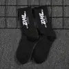 Calcetines antibacterianos 7A europeos, americanos y coreanos, modernos, para baile callejero, para las cuatro estaciones, calcetines hasta la pantorrilla, para skate, baloncesto y deportes.