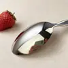 Novo Conjunto de Talheres de Aço Inoxidável Garfo Faca Colher Linha Criativa Cabo com Borda Dourada Talheres Restaurante Ocidental Hotel Conjunto de Quatro Peças Venda Direta