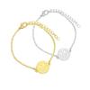 2018 Novas Explosões Bom Humor Moda Sorridente Rosto Pulseira Casal Pulseira Colar Set
