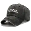 Nueva gorra de béisbol de ala corta suave y versátil de estilo vintage, sombrero moderno para hombres, gorra de béisbol bordada con letras lavadas para mujeres