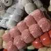 Producción de línea de paquete zongzi hilo de algodón de dos colores de 1.5 mm y 6 hebras cuerda para salchicha color tocino bola de hilo cuerda para zongzi