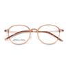 Armazones de titanio estilo coreano para un look natural, armazón pequeño, armazón redondo retro, se pueden adaptar con lentes, Fábrica Danyang