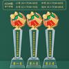 Competencia de Equipo Creativo Bádminton Femenino Madera Nuevo Trofeo de Cristal Oro, Plata, Bronce En Stock Medalla Grabado Producción