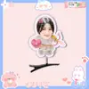 Pinza para el pelo 3D Lu Yuxiao Pinza de resorte Soporte para conciertos TikTok Mismo estilo Merchandising