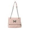 Bolsa de Ombro Commuter de Alta Qualidade para Mulheres 2025 Nova Moda Tendência Textura Bolsa de Ombro Primavera Popular Versátil Bolsa de Corrente