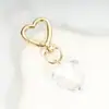 Personalidade Popular Transfronteiriça Doce Feminina Coração Forma Acrílico Cristal Bolsa Criativa Chaveiro Pingente