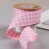 Cinta con Estampado de Espiga de Color Fresco de Verano Anillo para el Cabello con Lazo DIY Joyería Collar Zapatos Flor Sombrero de Paja Decoración