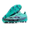Zapatos de Fútbol de Punto sin Costuras Transfronterizos para Hombres y Mujeres, de Caña Baja Ag Tacos Largos para Césped Artificial Exterior Tf, Zapatos de Fútbol Profesionales en Stock