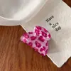 Pinza para el pelo de garra 2026 con un toque de alta gama, Pinza de tiburón floral pequeña, Elegante accesorio para el pelo de acetato de imitación para mujer