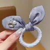 Elástico para el pelo con lazo estilo princesa elegante para niños, Cuerda para moño de dibujos animados linda, Accesorio para el pelo de goma para bebé