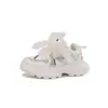 Zapatillas Chunky para Niñas Edición Primavera y Otoño 2026 Lindas Versátiles Suela Suave Duraderas Moda Infantil Tenis Casuales de Cuero