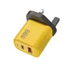 Carregador universal de carregamento rápido 66W 1U1C padrão europeu padrão britânico padrão americano para celular