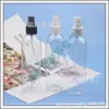 Botella spray blanca 250ml, botella spray transparente, botella de alcohol, botella de hidrosol, botella de perfume 250ML, botella spray de tónico azul