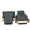 Adaptador HDMI hembra a DVI macho HDtoDVI 24 1 HDMI hembra DVI24 5 conversión de tornillo metálico