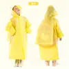 Impermeable con Mochila Enterizo para Niños al por Mayor, Impermeables con Estampado Personalizado para Estudiantes que Van a la Escuela