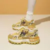 Zapatos Deportivos Nuevos Primavera, Verano, Otoño e Invierno 2026, Zapatos de Moda Tendencia Estilo Coreano, Zapatos de Mujer Ins, Zapatos de Papá, Zapatos de Estudiante