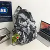 Mochila de viagem para laptop de grande capacidade, moderna, transfronteiriça, para esportes e lazer, para mulheres, adequada para estudantes do ensino fundamental II e médio