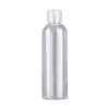 Botella Exprimidora H, Botella con Atomizador Hidratante, Loción, Cosméticos, Botella Vacía Rellenable para Viaje, Botella de Plástico Transparente con Tapa Flip-Top, Empaque de Belleza