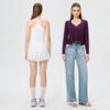 Outono/Inverno 2025 Colete de Alça Fina Gola Redonda Cardigã Curto Manga Longa Conjunto Esportivo Fitness Roupa de Academia Feminina Conjunto Feminino