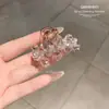 Nuevo Clip de Garra Pequeña de Cristal Full Diamante de Lujo 2026, Pinza Lateral de Tiburón de Moda y de Gama Alta para el Cabello de Princesa