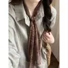 Estilo étnico~Lenço de seda paisley retrô para mulheres 2026 novo estilo para combinar com saias calças cintos acessório de cintura versátil da moda