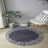 Tapete Redondo Espesso de Lã de Cordeiro Imitação Transfronteiriço para Sala de Estar, Tapete de Veludo para Quarto, Protetor de Cadeira, Tapete Antiderrapante para Mesa de Centro