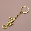 Temu Xiyin AliExpress Amazon Explosions Jewelry Chaveiro com Pingente Simples de Cavalo Marinho
