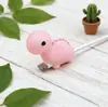 Protetor de Cabo de Dados Dudu Peixe Dinossauro Fofo Capa para Cabo de Dados Apple Animal de Desenho Animado Mordedor de Cabo Anti-Quebra