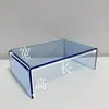 Lámina Acrílica de Color Doblado Forma de U Forma de L Forma Irregular Decorativo Bafle a Prueba de Polvo Exhibidor Doblado en Caliente