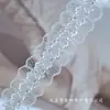 Elástico listo para usar del fabricante 2 cm Fila única Bidireccional Seda de pescado Flor de corona Ropa Lencería Accesorios para el cabello Encaje decorativo Banda elástica