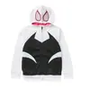 2023 Transfronterizo Nuevo Suéter con Cremallera Estampado 3D Gwen Anime para Hombre Sudadera cosplay Suéter Infantil