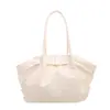 Bolsa de axila niche estilo coreano, nova coleção primavera 2026, bolsa tote de grande capacidade, versátil para o dia a dia, bolsa de ombro feminina