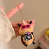Pequeños regalos actividades de catering para promocionar el puesto muñeco de peluche lindo muñeco colgante decoración de mochila llavero