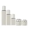 Set Cuadrado de Botellas Acrílicas en Stock, Botellas para Crema, Botellas de Set de Loción Estilo Bajo y Alto, 30ml, 50ml