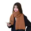 Bufanda pequeña versátil estilo coreano para mujer, invierno, suave, pegajosa, tejida, similar al cachemir, cálida, bufanda de pareja, estudiantes, niños, otoño