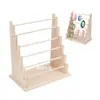 Estante de Almacenamiento de Madera, Estante de Almacenamiento y Organización para Cintas, Estante de Almacenamiento para Cintas Adhesivas, Estante de Almacenamiento para Hilos de Coser, Estante de Almacenamiento y Organización para Cintas