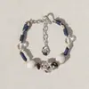 Pulsera de Cuerda Trenzada Nuevo Estilo de Monse para Mujer Estilo Étnico Festivo Diseño Casual de Nicho Pulsera de Hortensia Retro