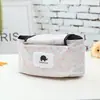 Bolsa Colgante Plegable para Cochecito de Bebé de Dibujos Animados a Color Estilo Coreano, Bolsa Multifuncional, Bolsa de Almacenamiento para Biberones, Bolso de Hombro para Mamá