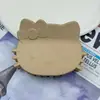 Presilha de Gato Hello Kitty Garra de Gato Textura Fosca Gatinho Fofo Acessório de Cabelo de Alta Qualidade para Mulheres Estilo Coreano Doce Hello Kt Gato