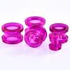 Europa y Estados Unidos nueva polea auricular canal hueco colorido expansión de oreja joyería piercing corporal Ebay Amazon popular