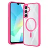 Funda magnética híbrida de TPU y PC para Samsung A16 A26 A36 A56 A57 Antigolpes al por mayor personalizada Transparente Cubierta para teléfono móvil