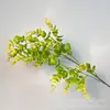 Nueva Planta Verde de Eucalipto Planta Verde en Flor Boda Hogar Decoración de Flores de Plástico Comercio Exterior