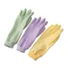 Luvas de Borracha para Lavar Louça e Tarefas Domésticas para Mulheres, Cozinha, Espessadas e Duráveis, Trabalho de Limpeza, Quentes, Impermeáveis, Lavanderia, Forradas com Fleece de Borracha
