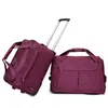 Bolsa de carro portátil de moda tela Oxford gran capacidad bolsa de viaje plegable corta distancia bolsa de equipaje ligera venta al por mayor